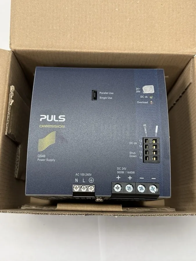Блок питания PULS QS20241 DIN Rail Mounted DC Power Supply — фото лота 1