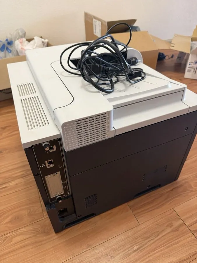 VoIP-шлюз HP Color LaserJet CP4525 Workgroup Color Laser Printer, HP Color Laser — фото лота 2