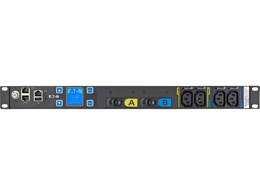 Блок розеток PDU Eaton Metered Input Rack PDU 5.76 kW max 200-240V 24A 1U (emit0 — фото лота 1