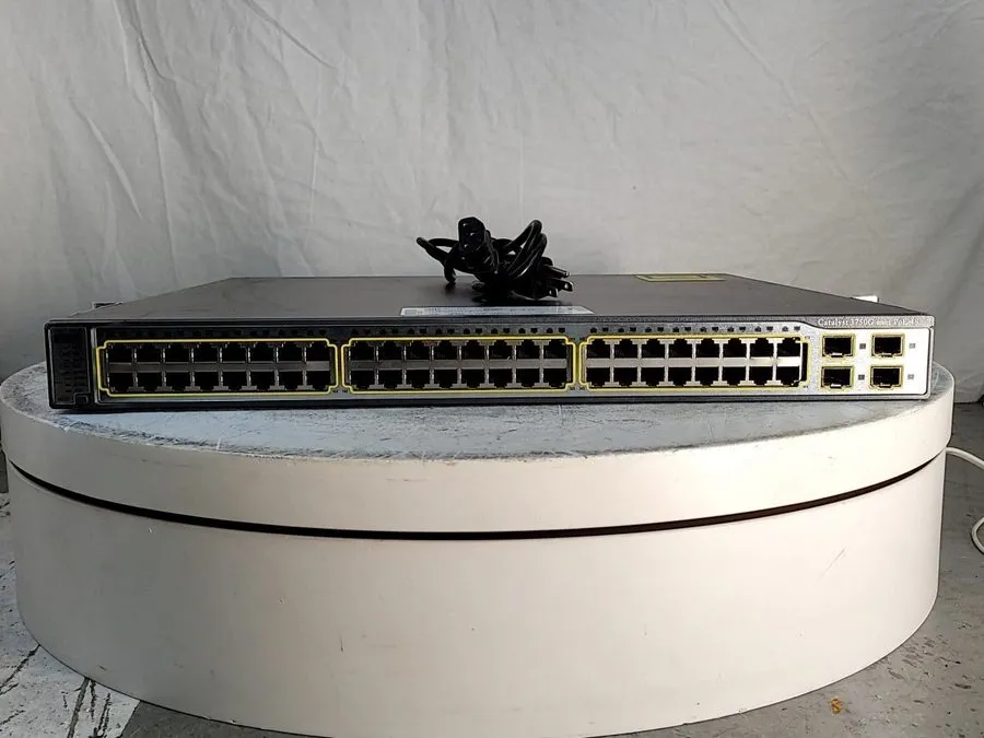 Коммутатор Cisco Catalyst (WS-C3750G-48PS-S) 48 Ports PoE Gigabit Ethernet Switc