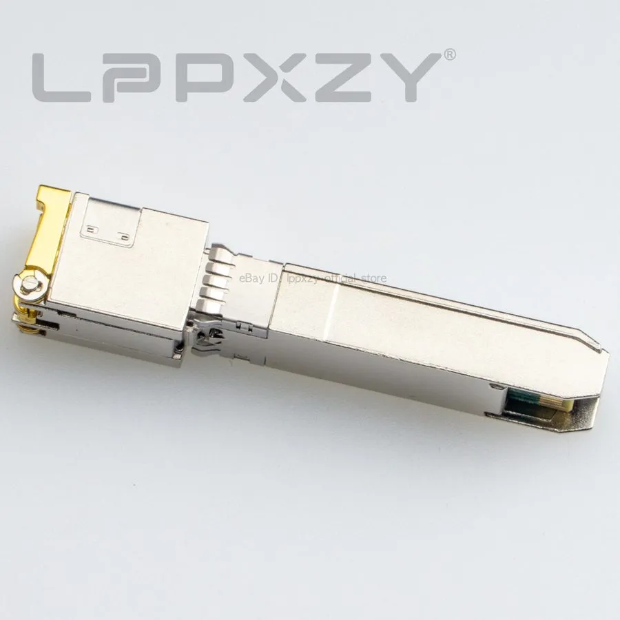 Трансивер 10GBASE-T SFP+ to RJ45 Copper Module 100m 10G/5G/2.5G/1G Broadcom SFP- — фото лота 2