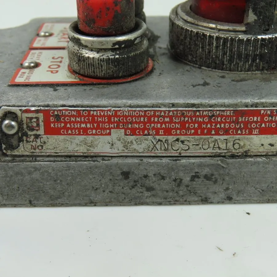 Кнопка управления Killark XNCS-0A16 Explosion Proof Control Station Start Stop P
