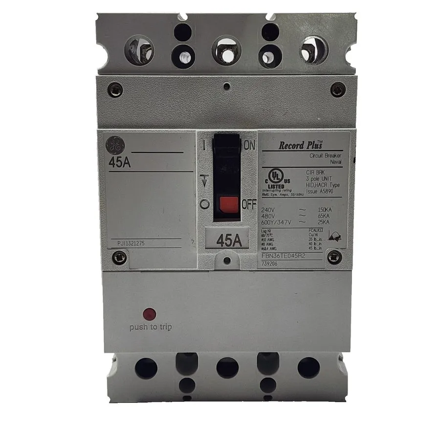 Автоматический выключатель ABB XT1HU3020AYD000XXX 3 Pole 20 Amp 600Y/347V 65kA@4 — фото лота 1