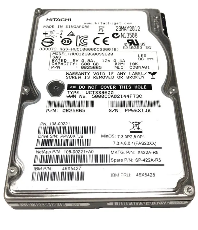 Жёсткий диск Hgst HUC106060CSS600 600Gb 2.5 Inch Sas Hdd 10K 10000 Rpm 6Gb 15Mm — фото лота 1