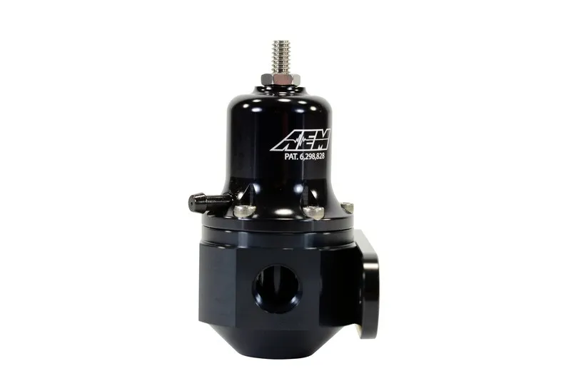 Трубопроводная арматура AEM 25-305BK Universal Adjustable Fuel Pressure Regulato — фото лота 1
