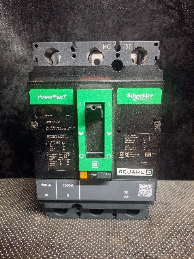 Автоматический выключатель SQUARE D HGL36100 100A 600V 35kA@480V 3P POWER PACK￼ 