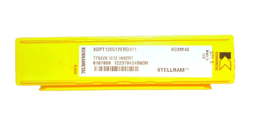 Режущий инструмент Kennametal 6187808 XDPT120512ERD411 KCSM40 Milling Insert