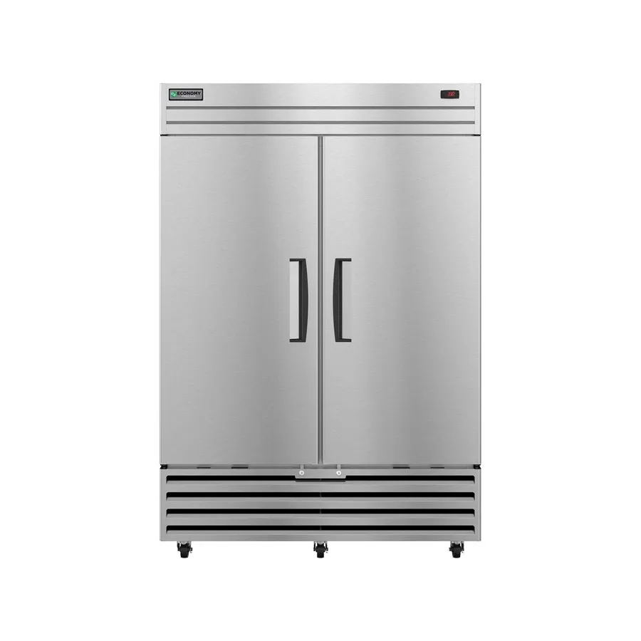 Морозильный шкаф Hoshizaki EF2A-FS 54" Two Section Reach-In Freezer w/ 2 Solid D — фото лота 1