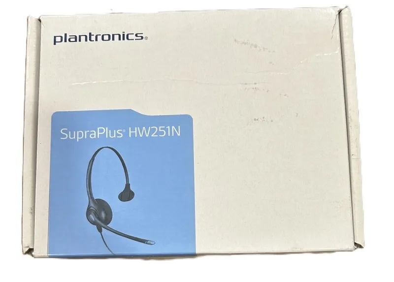 Plantronics SupraPlus HW251N Black Headband Headset