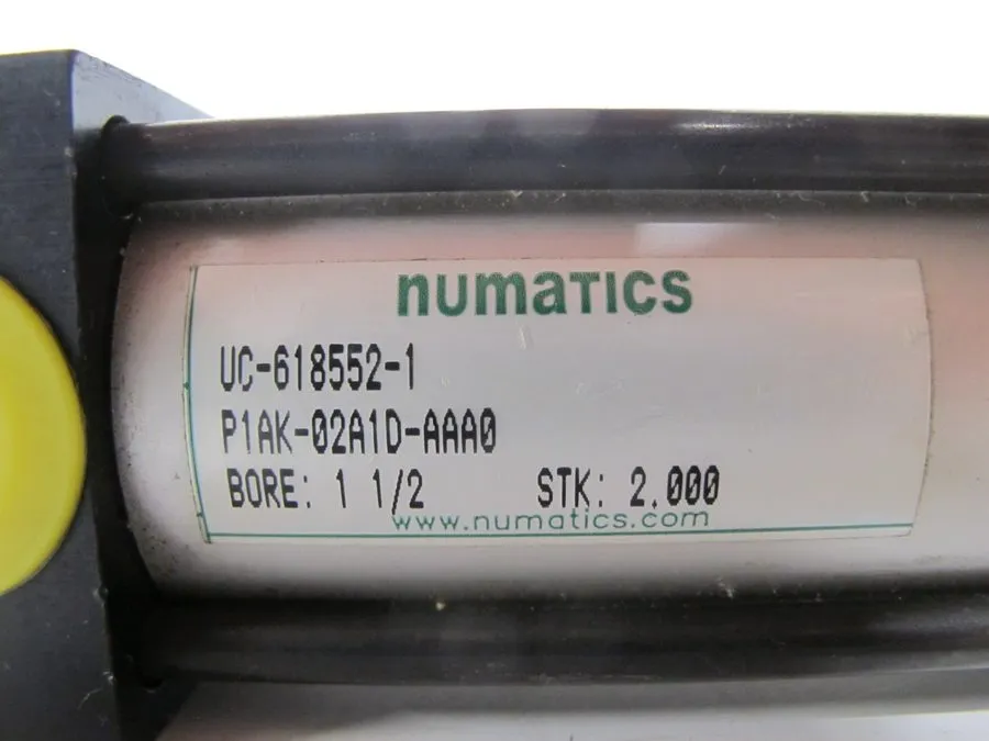 Пневмоцилиндр Numatics P1AK-02A1D-AAA0 Pneumatic Cylinder Bore: 1-1/2 Stroke: 2.