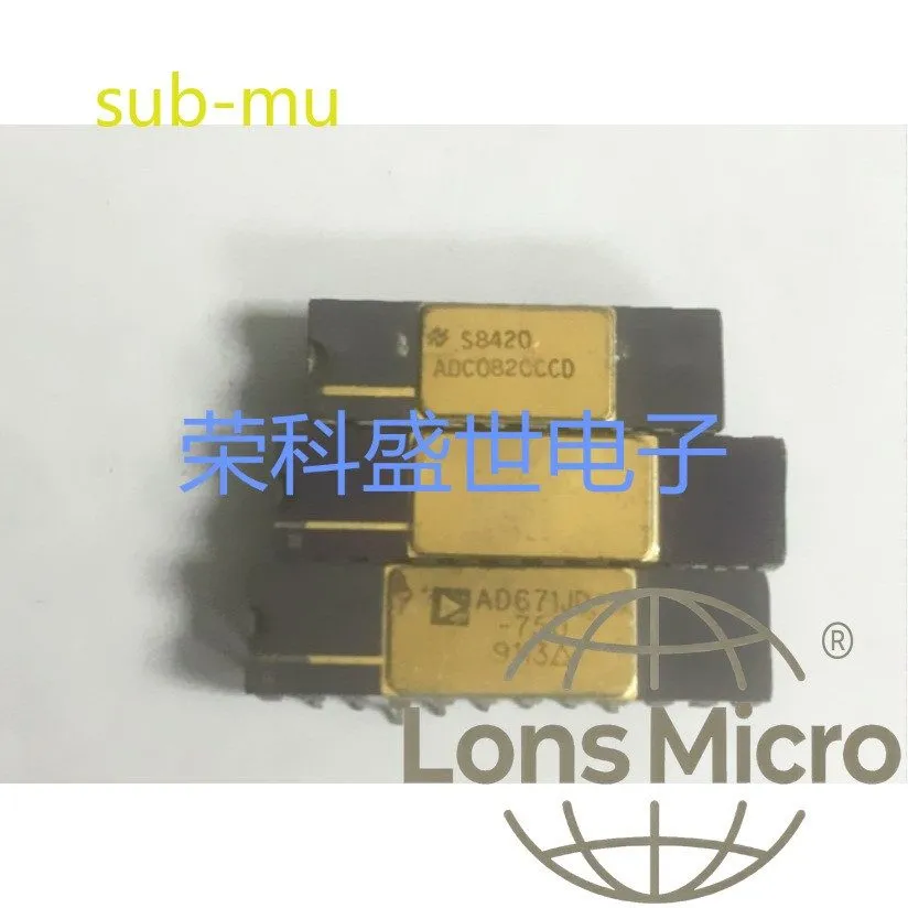 Микросхема Analog Devices AD671JD-750 Monolithic 12-Bit 2MHz A/D Converter IC 24