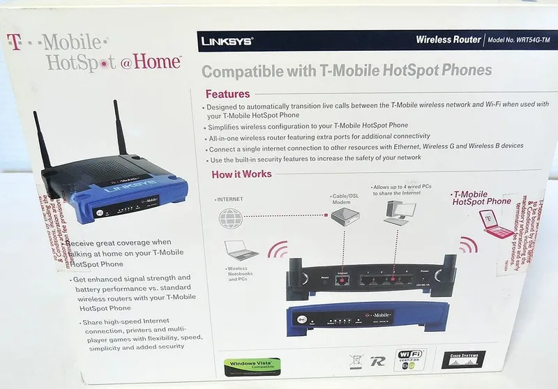 Маршрутизатор Linksys WRT54G-TM Wireless-G Broadband Router with 4-Port Switch