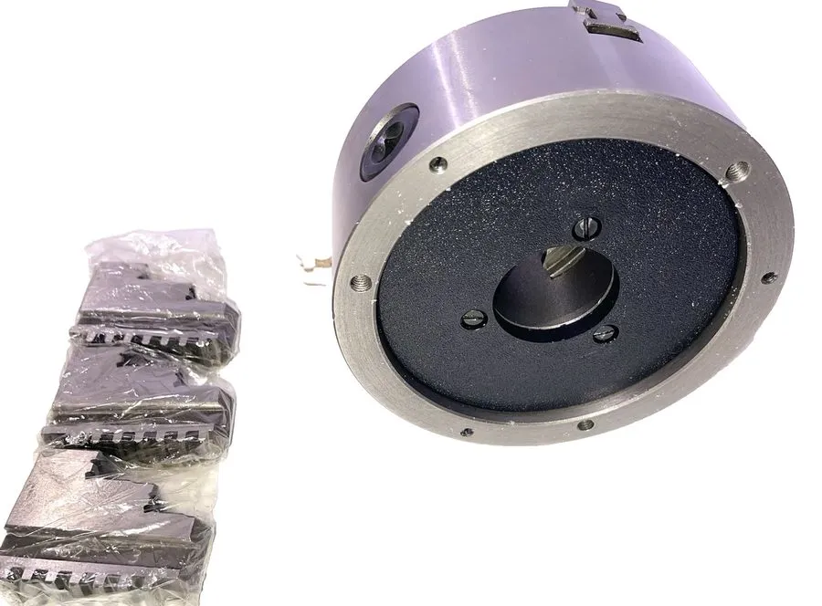 Режущий инструмент VERTEX 10" 3-JAW FRONT MOUNT LATHE CHUCK 2 SETS OF JAWS (3800 — фото лота 2