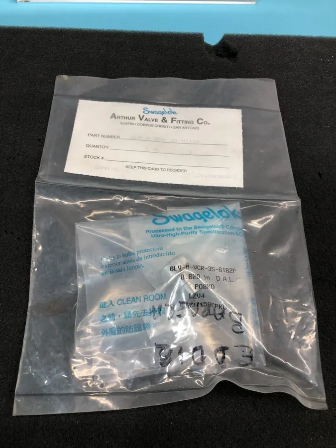 Фитинг Swagelok 6LV-8-VCR-3S-8TB2P 316L VAR VCR Fitting FNSP