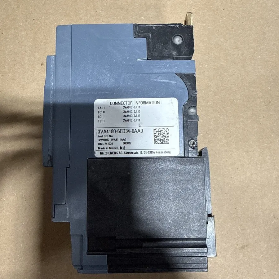 Автоматический выключатель SIEMENS 3VA4180-5ED34-0AA0 ,CIRCUIT BREAKER, 3P/80A /