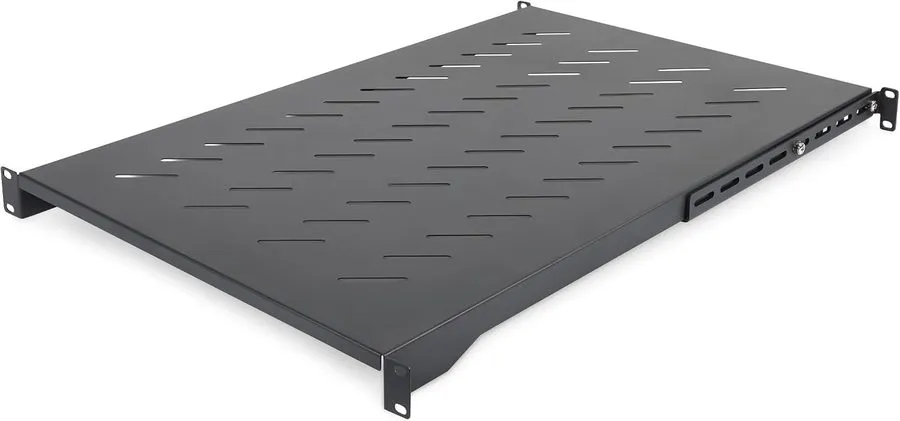 Стойка/шкаф Adjustable 1U 4-Post Vented Rack Shelf, 28-34.4in, 150lb Capacity, H