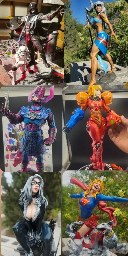 Лабораторный прибор Savage Rogue Sexy NSFW Xmen V9! 3DPrinted 16k Res! HandPaint — фото лота 2
