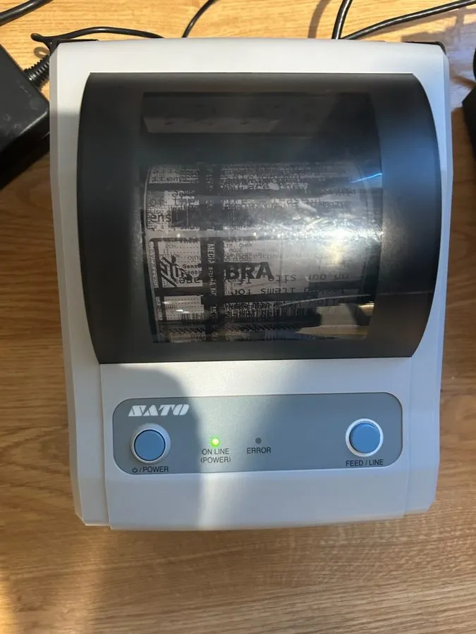 Принтер этикеток SATO CG412DT-LAN Direct Thermal Barcode Label Tag Printer USB E