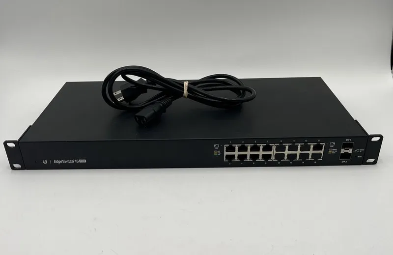 Коммутатор Ubiquiti EdgeSwitch 16 150W ES-16-150W 16-Port PoE+ Network Switch