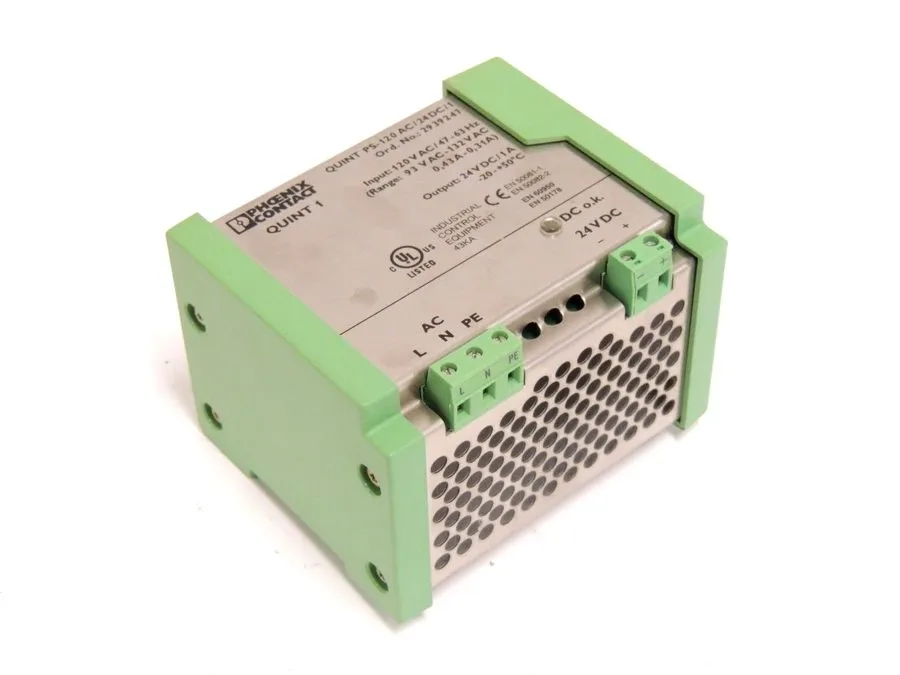 Блок питания PHOENIX CONTACT QUINT PS-120AC/24DC/1 Power Supply 120VAC In 24VDC 