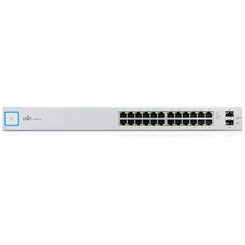 Коммутатор Ubiquiti UniFi USW-24 24-Port Gigabit Managed Switch SFP Rackmount