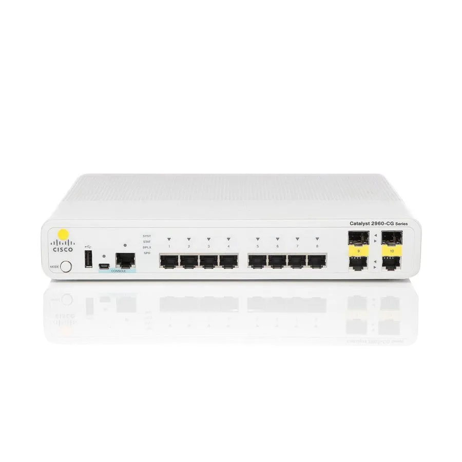Коммутатор Cisco WS-C2960CG-8TC-L Switch