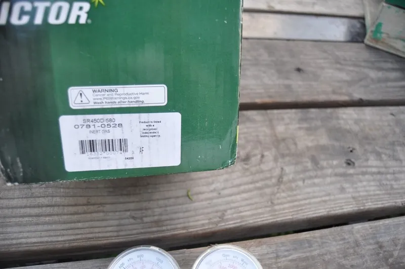 Трубопроводная арматура Victor SR450D-5840, 0781-0528 INERT GAS REGULATOR — фото лота 1