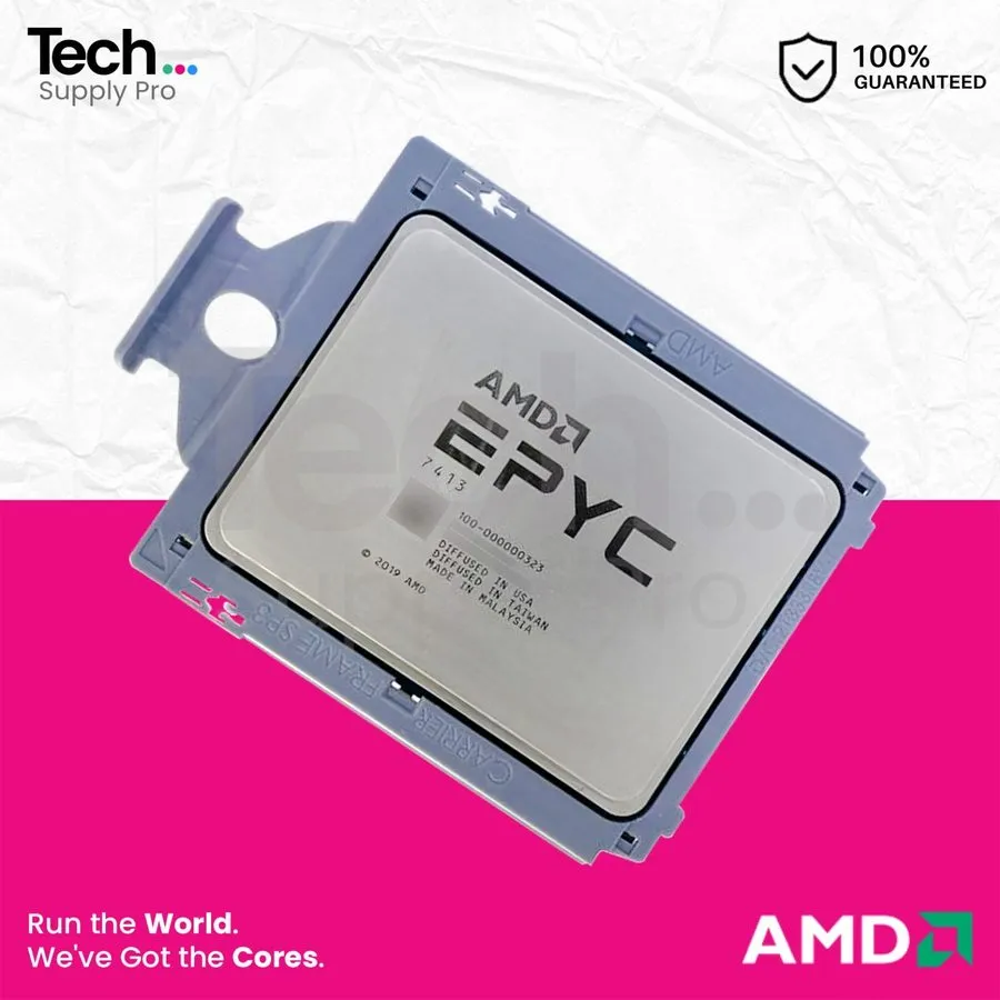 Процессор 100-000000323 AMD EPYC 7413 24-Core 2.65GHz 128MB 180W CPU **LENOVO LO
