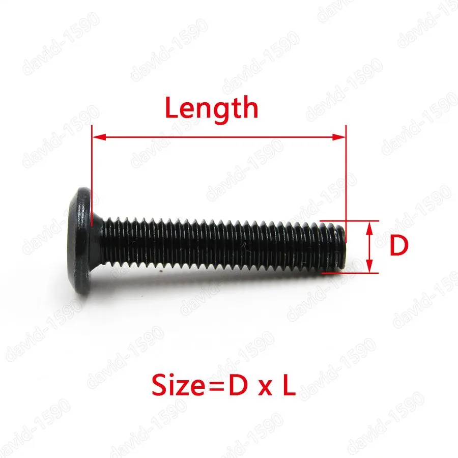 Режущий инструмент Black 304 Stainless Steel Furniture Connector Bolt Hex Socket