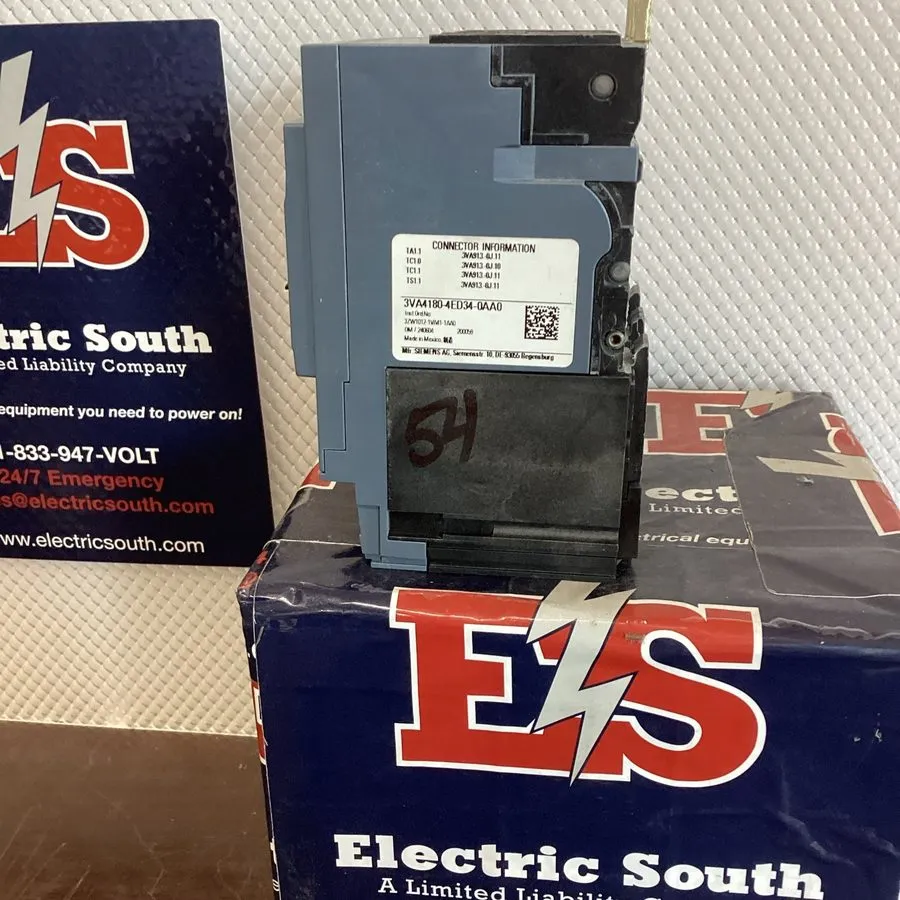 Автоматический выключатель 3VA4180-4ED34-0AA0 Siemens Circuit Breaker 3 Pole 80 
