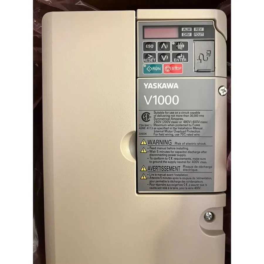 Частотный преобразователь Yaskawa CIMR-VU4A0023FAA V1000 AC Drive 24A 380/480VAC