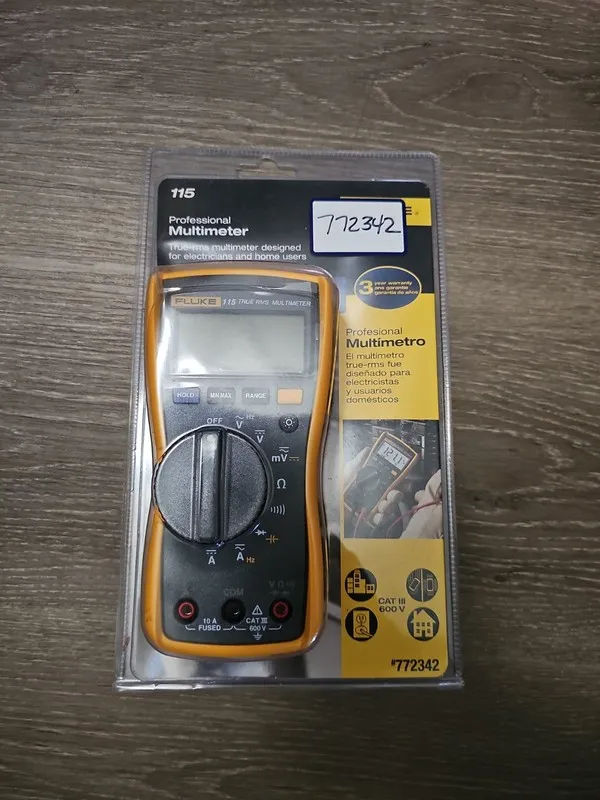Мультиметр Fluke 600V True-RMS Field Technicians Digital Multimeter FLUKE-115-LW