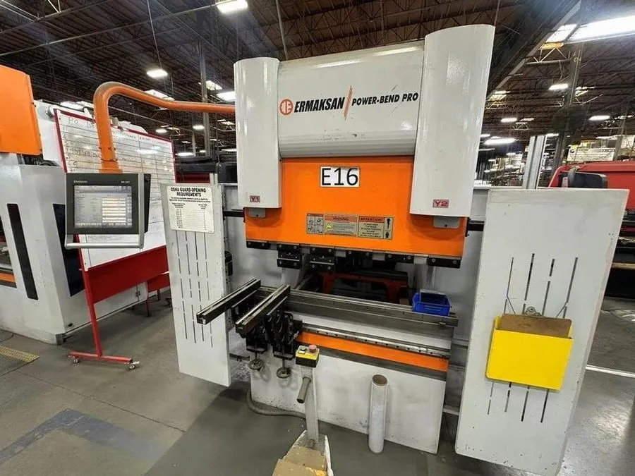 Оборудование ЧПУ 2016 Ermaksan Power Bend Pro 1270-40F Press Brake 44 Ton 4' — фото лота 1