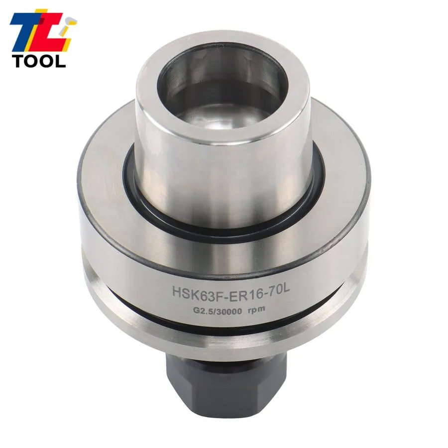 Патрон HSK63F-ER16A-70 Collet Chuck Tool Holder G2.5 30k RPM CNC Router HSK 63F — фото лота 2