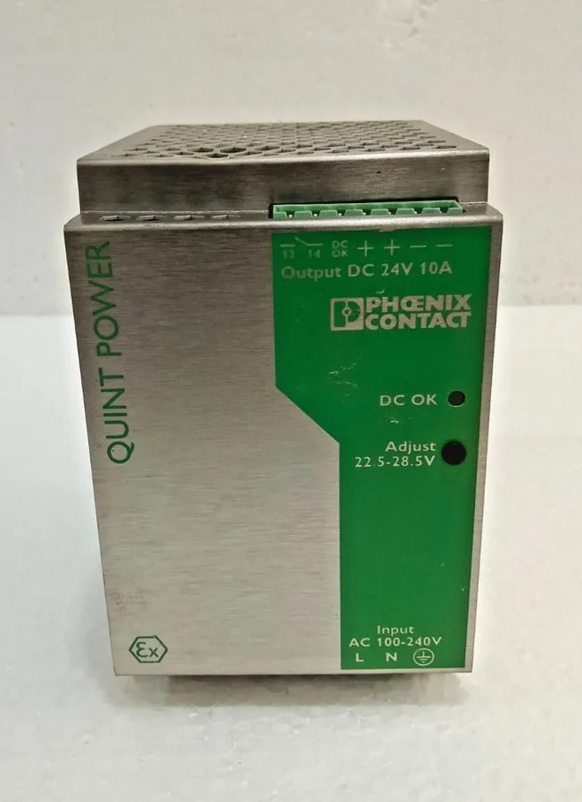 Блок питания PHOENIX QUINT-PS-100-240AC/24DC/10/EX Power Supply 24VDC 10A 293886
