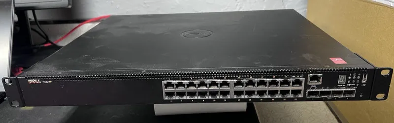 Коммутатор Dell EMC N1524P PoE+ 24 Port Gigabit Network Switch 4 x 10GBe SFP+