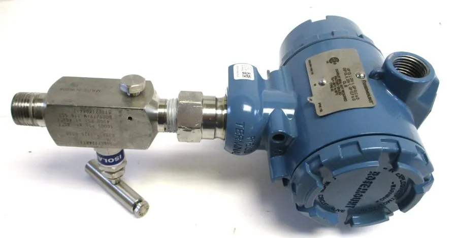 Датчик давления ROSEMOUNT, 2088G2S22A1M5D4E5Q4S5, 1/2" FNPT PRESSURE TRANSMITTER