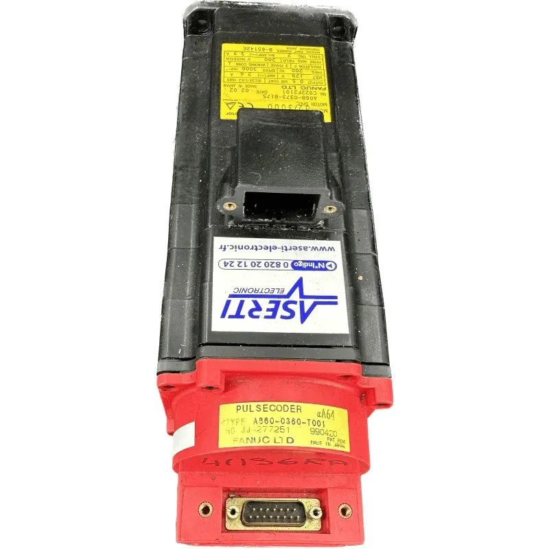 Серводвигатель FANUC AC Servo Motor 02/3000 A06B-0373-B175 0.5 kW 199V 3000RPM