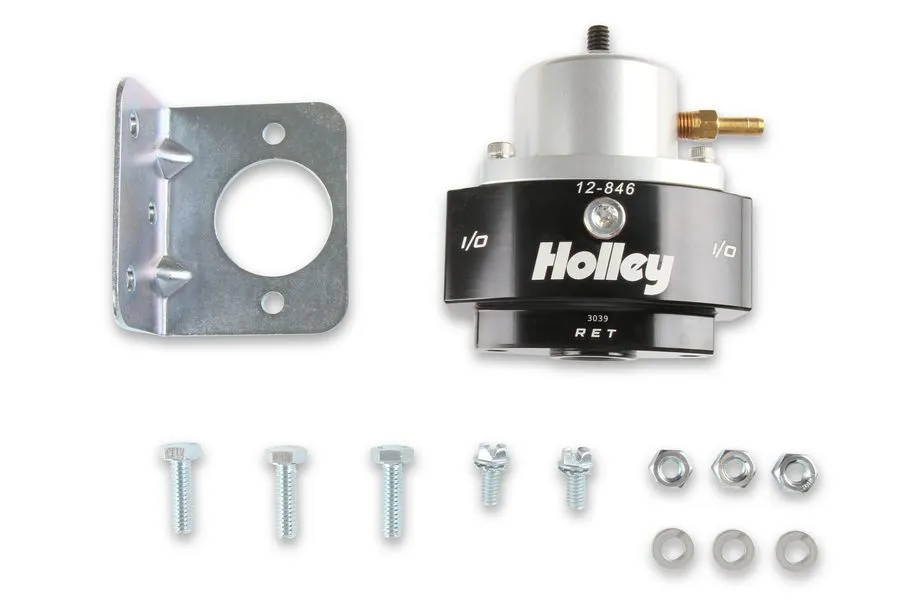 Трубопроводная арматура Holley 12-846 HP Billet EFI By Pass Fuel Pressure Regula