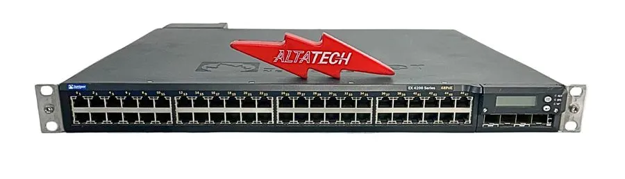 Коммутатор Juniper EX4200-48P 48-Port 1000Mbps 2X XFP 10GbE PoE 930W L3 1U Rack 