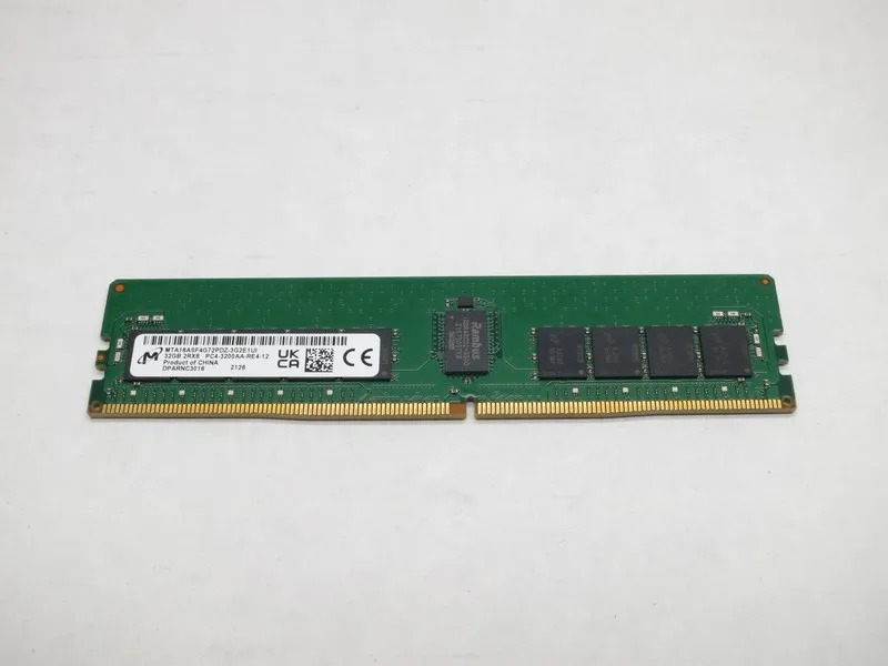 Модуль памяти 32GB 2RX8 PC4-25600 (DDR4-3200) ECC RDIMM Micron MTA18ASF4G72PDZ-3