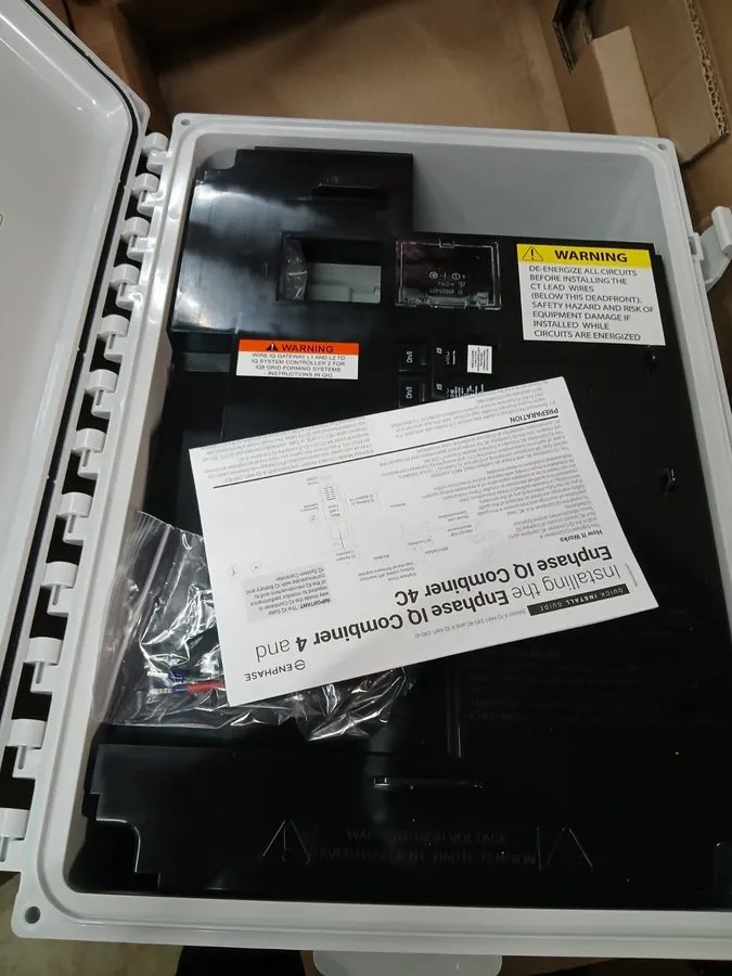 Энергооборудование ​NEW Enphase IQ Combiner 4 X2-IQ-AM1-240-4 Solar Gateway IQ8  — фото лота 1