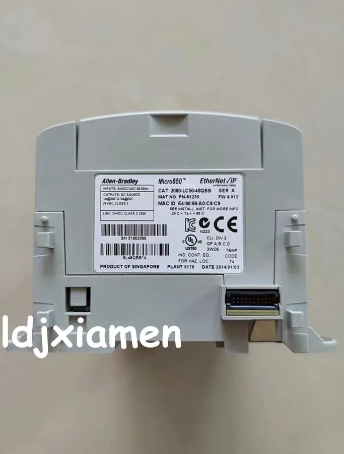 ПЛК AB Allen-Bradley 2080-LC50-48QBB Micro850 EtherNet/IP Controller