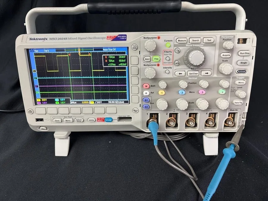 Осциллограф TEKTRONIX MSO2024B 200MHZ 4 CHANNEL 1GS/S MIXED SIGNAL OSCILLOSCOPE