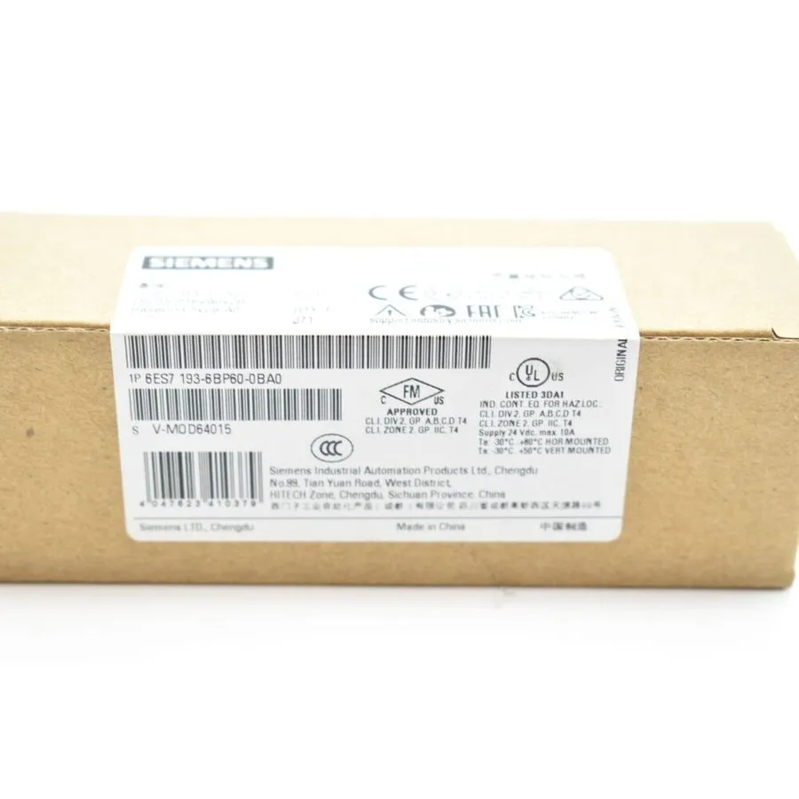 Модуль ввода-вывода Siemens 6ES7193-6BP60-0BA0 SIMATIC ET 200SP