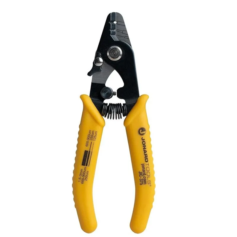 Стриппер Jonard Tools JIC-375 Three Hole Fiber Optic Stripper Strips 1.6-3.0mm J — фото лота 1