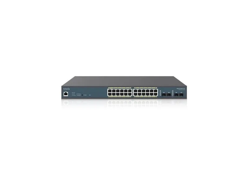 Коммутатор EnGenius 24-Port 410W Gigabit PoE+ Switch Layer 2 w/ 4 SFP EWS7928FP-