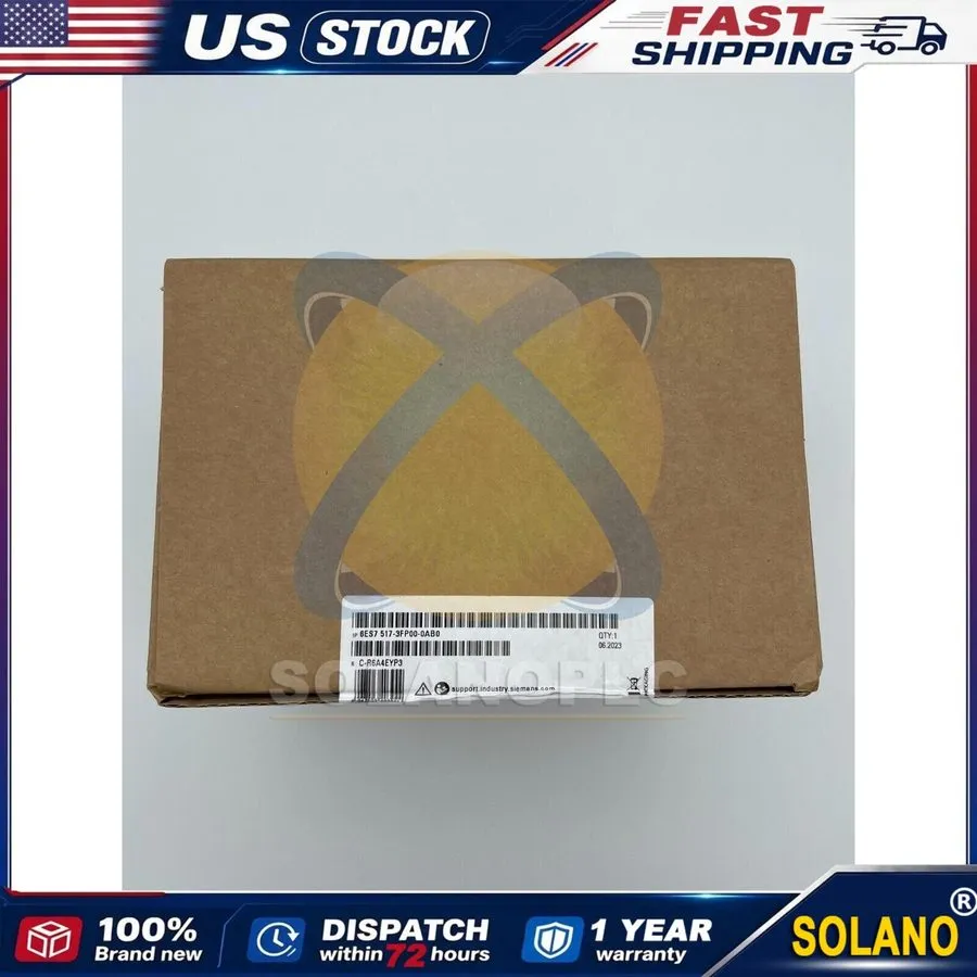ПЛК Siemens S7-1500F, CPU 1517F-3 PN/DP 6ES7517-3FP00-0AB0