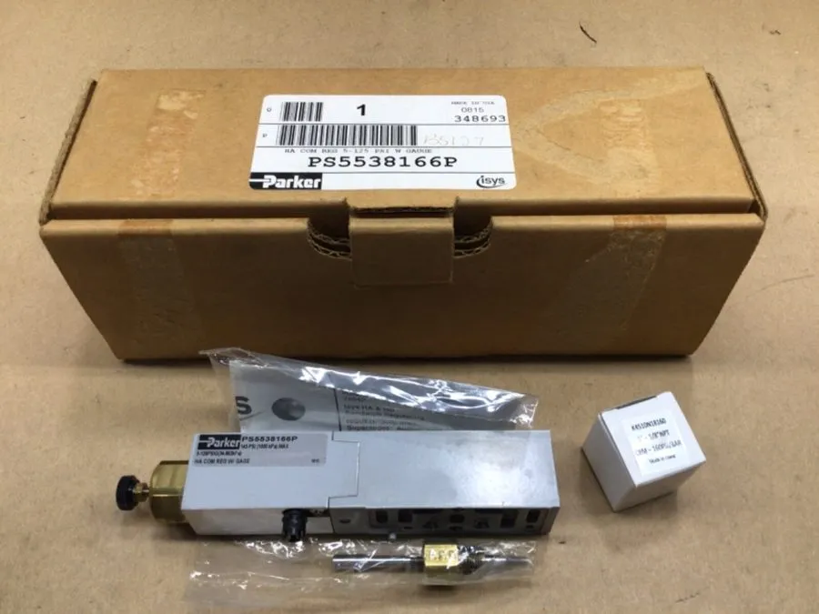 Пневмоклапан Parker PS5538166P Pneumatic Sandwich Regulator Valve 5-125PSI