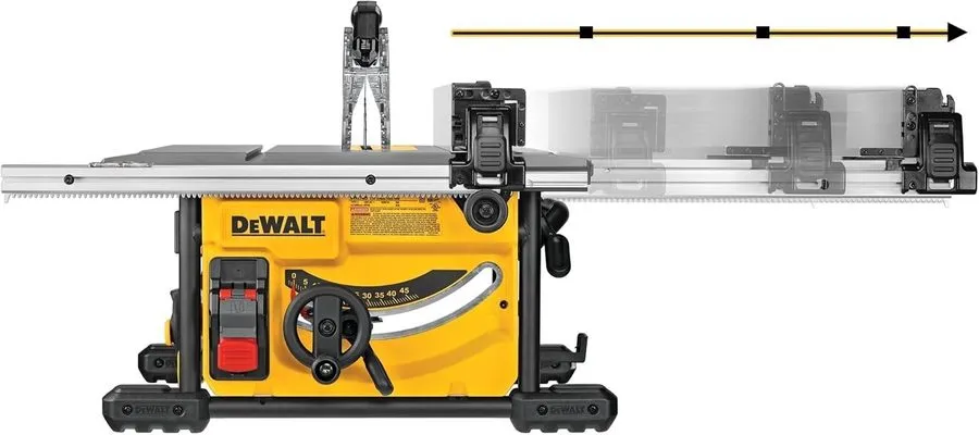 Оборудование ЧПУ Dewalt DWE7485 240V 210mm Compact Table Saw 1850W TieDex — фото лота 2